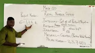 REAL NUMBER SYSTEM, INTERVALS AND ABSOLUTE VALUE OF A VARIABLE #math