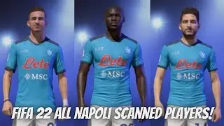 FIFA 22 | Serie A | All Napoli players with real face!