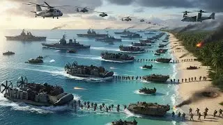 Venezuela Game Over! Massive U.S. Marines Deployment & Military Assets Arrive in Puerto Rico