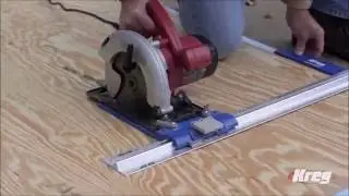 The Kreg Rip Cut Saw Guide