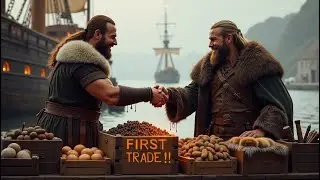 💼 Trading Begins! First Deal at the Port | Viking Frontiers #9