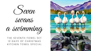 Kitchen/Tea towel Rigid Heddle Loom weaving inspiration, just for you.  7th of 12