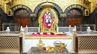 சீரடி சாய்பாபா வெள்ளிக்கிழமை காலை தரிசனம் 🕉️ Shirdi Saibaba Friday Morning Darshan! #saibaba 