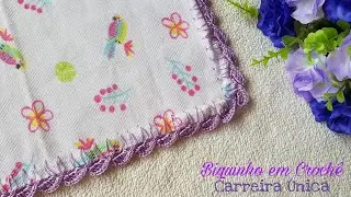 BICO DE CROCHÊ 💜 CARREIRA ÚNICA 💜