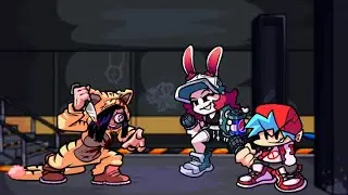 Knifefight [Fnf Cover] (Gunfight/Skarlet bunny, Bf, and Lia sings it)