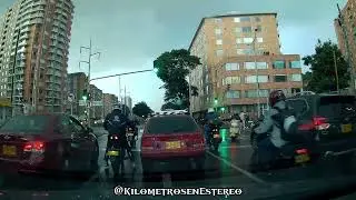 ¡VISIBILIDAD CERO! ⛈️ Diluvio Extremo en Bogotá: Manejar sin ver nada | 4K POV | Relaxing Music