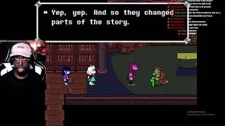 OLD MAN SECRET BOSS FIGHT FULL FIGHT! DELTARUNE Chapter 4 PART 4