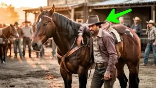 They Laughed For Giving A Poor Cowboy A Giant Horse: What Happens Next Will Shock You