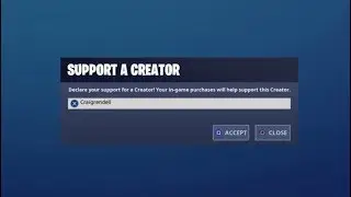 USE CODE: Craigrendell IN THE FORTNITE ITEM SHOP! #Creatorcode