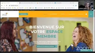 Pr&eacute;sentation de l'Espace membre de l'ACPI et de sa Zone p&eacute;dagogique