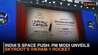 India&rsquo;s Space Push: PM Modi Unveils Skyroot&rsquo;s Vikram-1 Rocket
