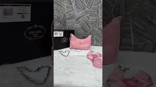 Prada Re-Edition 2005 Pink Bag