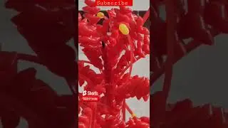 #shorts  | Plastic wire flower  | Table decoration craft ideas #plasticwirecraft  #homedecor
