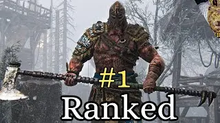 FOR HONOR - Number 1 Ranked Raider Vs Number 1 Ranked Lawbringer!