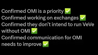 Ecomi community manager speaks on OMI! Why scarcity rules on VeVe! AMA!