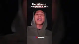 She Almost Dropped Chat #irl #livestream #funny #fail #streamer