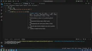 IF and Else in python