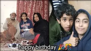 Happy birthday to Jannat🎊🎉 || pta hai jannat aj bht roi hai😂 || 