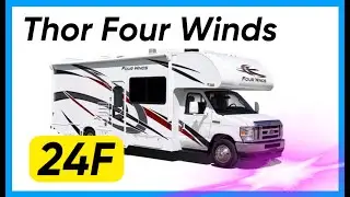Small Class C with a HUGE  Living Area! 2023 Thor Four Winds/Chateau 24F