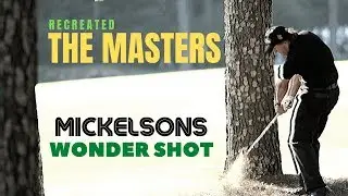 MASTERS SHOTS RECREATED - MICKELSON 2010