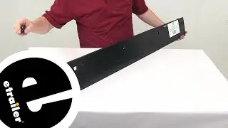 etrailer | Complete Breakdown of the Replacement Cutting Edge Half for 8' Boss V-Plow