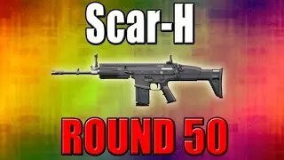 Scar-H On Round 50 - Call Of Duty Zombies