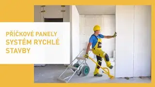 Ytong př&iacute;čkov&yacute; panel &ndash; syst&eacute;m rychl&eacute; v&yacute;stavby | Ytong
