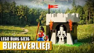 LEGO 6036 - Burgverließ (1995) | Aufbau - Live-Bauen
