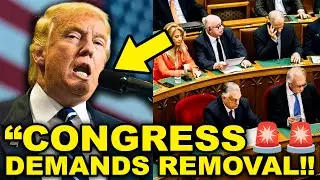 Trump SCREAMS in RAGE as Congress DEMANDS Trump TO END TERM