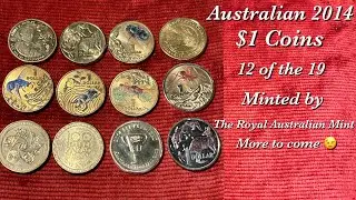 Australian 2014 $1 coins