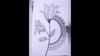 Easy And Beautiful Mandala Art 💖💖💝💝 # My Unique And Creative Arts &hearts;️&hearts;️💗💗