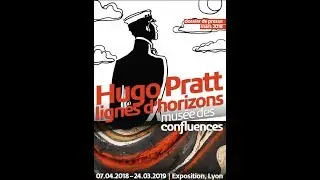 Exposition Hugo Pratt lignes d'horizons au mus&eacute;e des Confluences