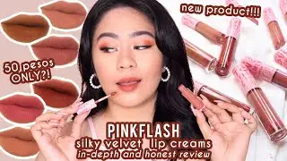 NEW PINK FLASH SILKY VELVET LIP CREAM | In-Depth and Honest Review | Part 2 | Kristine Bolivar