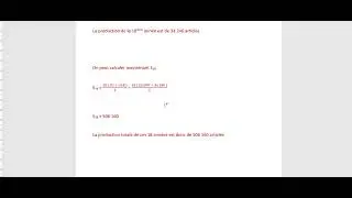 suites arithmétiques première bac pro tertiaire