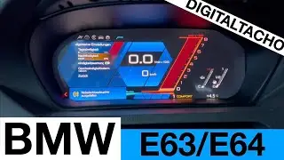 20 years younger for 300 EUR - Digital speedometer test for BMW E60, E63, E64, E65
