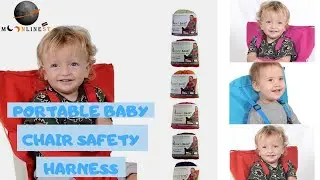 Use a Portable Baby Seat for Your Baby | Portable Baby Chair Safety Harness Review | Moonlinest