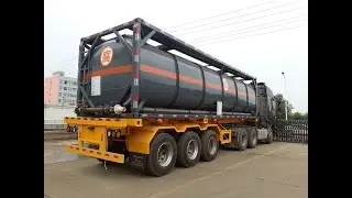 HCL ACID TANK CONTAINER STEEL LINED LDPE