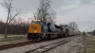 CSX 4822 with a beautiful K5LA leads X141 at Horse Cave