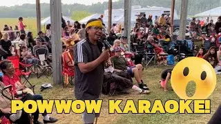 Drum roll call FUN! @ Muskoday Powwow 2023. Karaoke contest. Full video.