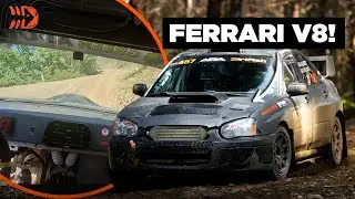 Ferrari V8 Impreza STI FULL ONBOARD | Oregon Trail Rally 2023 SS8 - The Great Horseshoe