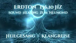 Erdton Frequenz 136,10 Hz 🌎 Sound Healing Meditationsmusik - Trance Reise - Heilgesang 