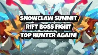 Defeat SNOWBALL Snowclaw Summit RIFT! TOP HUNTER AGAIN! #MOCO #SUPERCELL #GAMEPLAY 