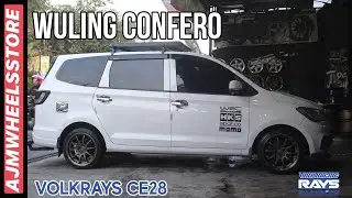 MODIFIKASI WULING CONFERO VELG VOLKRAYS CE28 // AJMHEELSSTORE