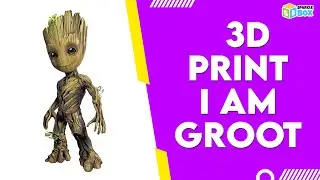 I AM GROOT!  #3dprint #sparklebox #shorts #youtubeshorts
