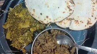Aaj humne live mein banai desi thali