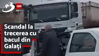 Scandal la trecerea cu bacul din Galați