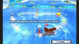 Mario and Sonic at the London 2012 Olympic Games: Synchronised Swimming 1