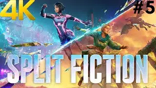 SPLIT FICTION 4K PC Gameplay Walkthrough #5 - Chapter 5 : Rise Of The Dragon Realm ft. @MuteDoc