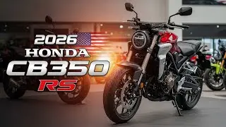 New 2026 Honda CB350 RS &mdash; Retro Soul, Modern Muscle, and the Price That Will Surprise You‼️🔥