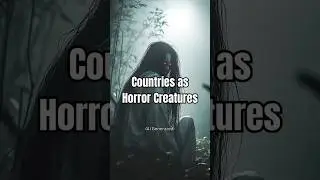 Countries Reimagined as Horror Creatures